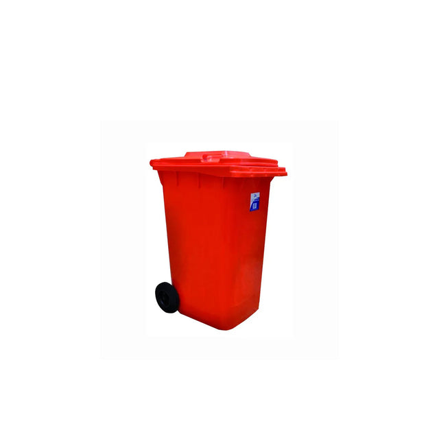 CONTENEDOR CON RUEDAS 240L - ROJO