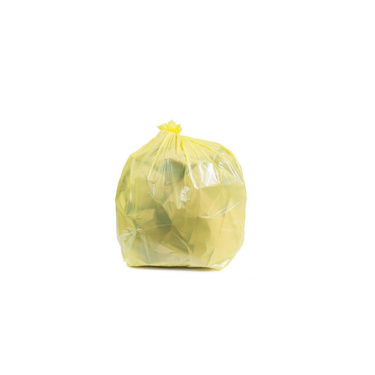 BIN LINER 120L YELLOW 250C 950X1100