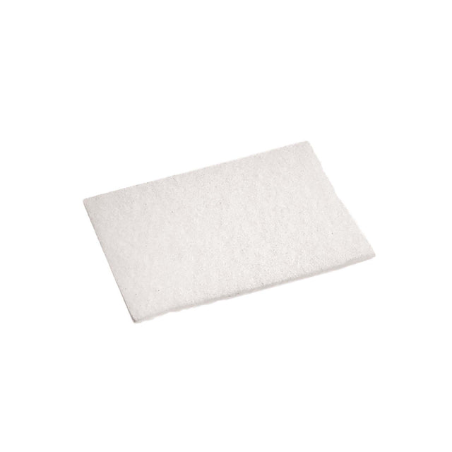 SABCO SCOURER PAD 23CMX14CM WHITE