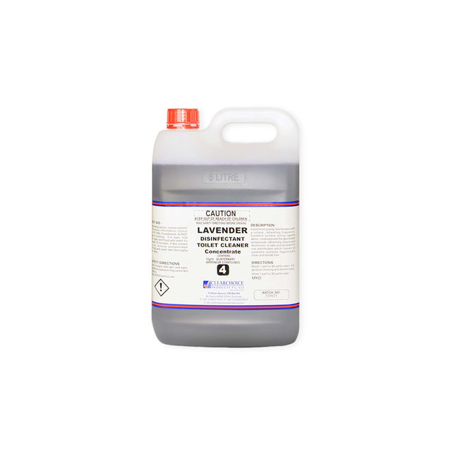 CLEARCHOICE 薰衣草消毒剂 5L(MYO 厕所清洁剂浓缩液)