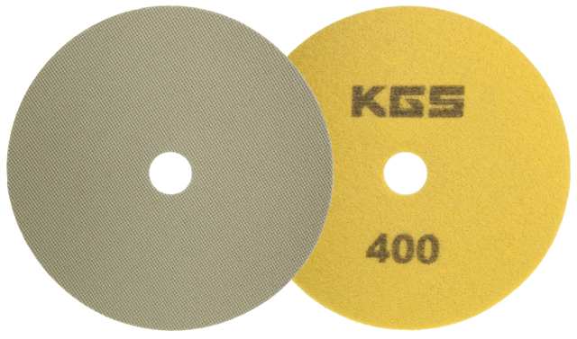 KGS SWIFLEX CX - 100MM - YELLOW 400 GRIT