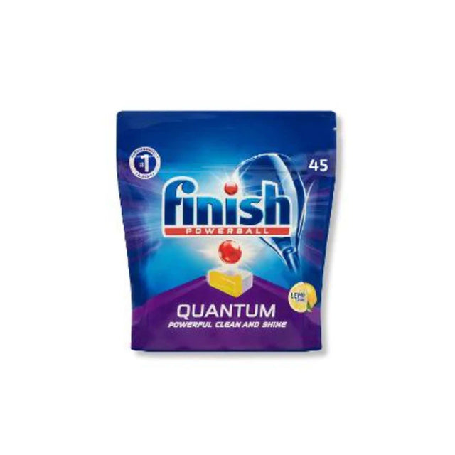 FINISH POWERBALL TABLETAS QUANTUM LEMON SPARKLE PAQUETE DE 45