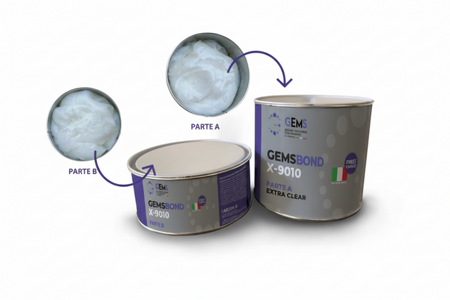 GEMSBOND X-9010 A+B (EXTRA CLEAR)