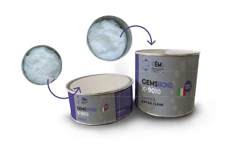 GEMSBOND X-9010 A+B (EXTRA CLEAR)