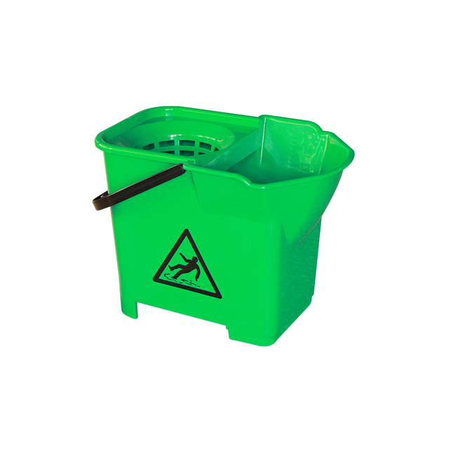 SUPA HOME BUCKET RECTANGLE GREEN 16L