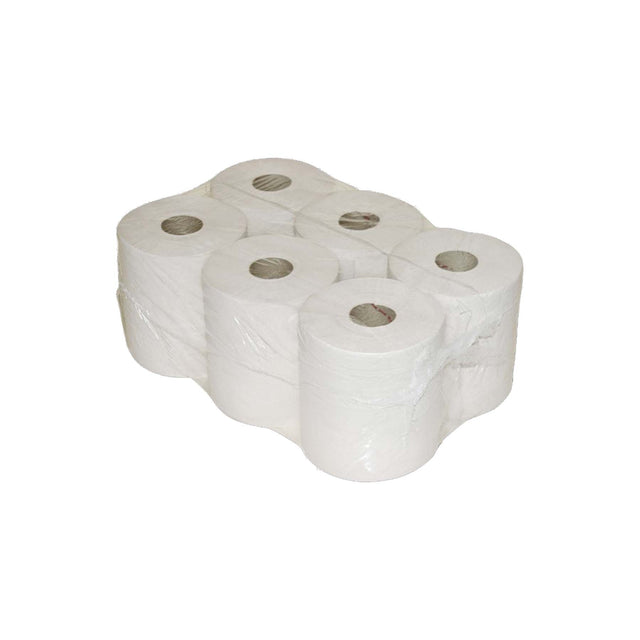 ABC MINI JUMBO TOILET ROLL , 2 PLY, 12 ROLL, 200 MTR