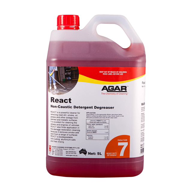 AGAR REACT 5L BOX OF 3