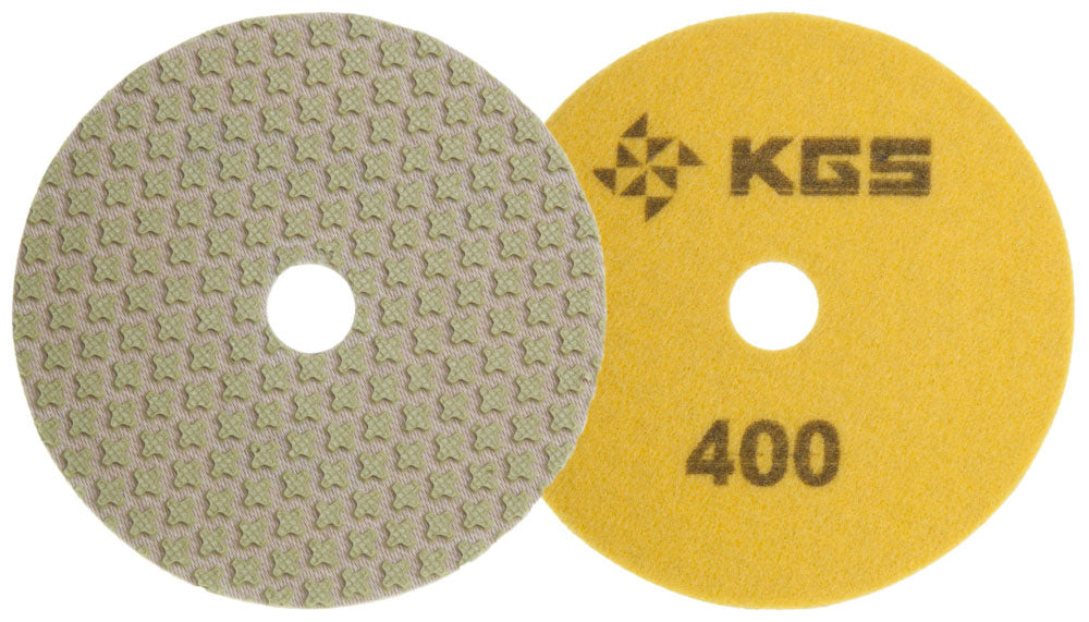 KGS SWIFLEX XX DISC - 125MM - YELLOW 400 GRIT