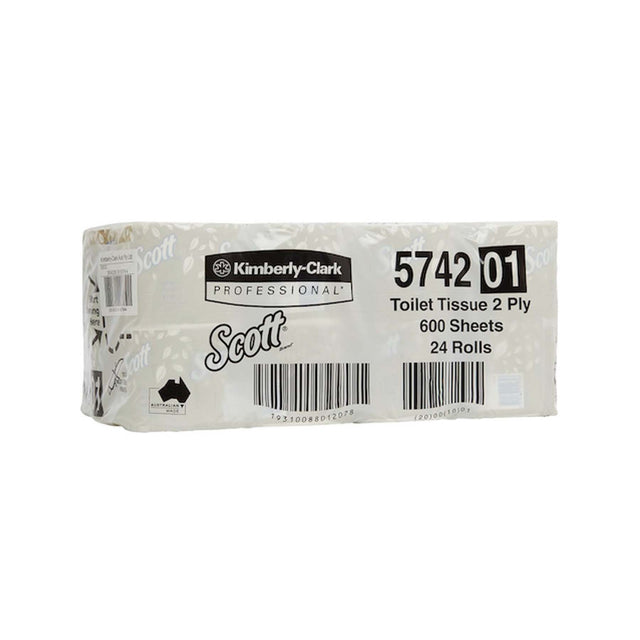 5742 PAPEL HIGIENICO 600S 10CMX11CM 24C 2P SCOTT
