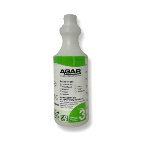 AGAR SPRAY BOTTLE 500ML CODE 3 - DISINFECTANTS