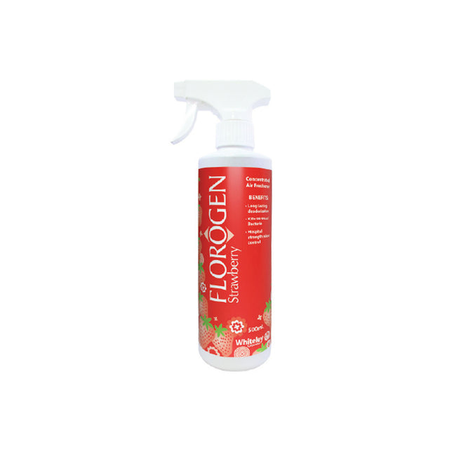 BOTTLE EMPTY WHITELEY FLOROGEN 500ML STRAWBERRY