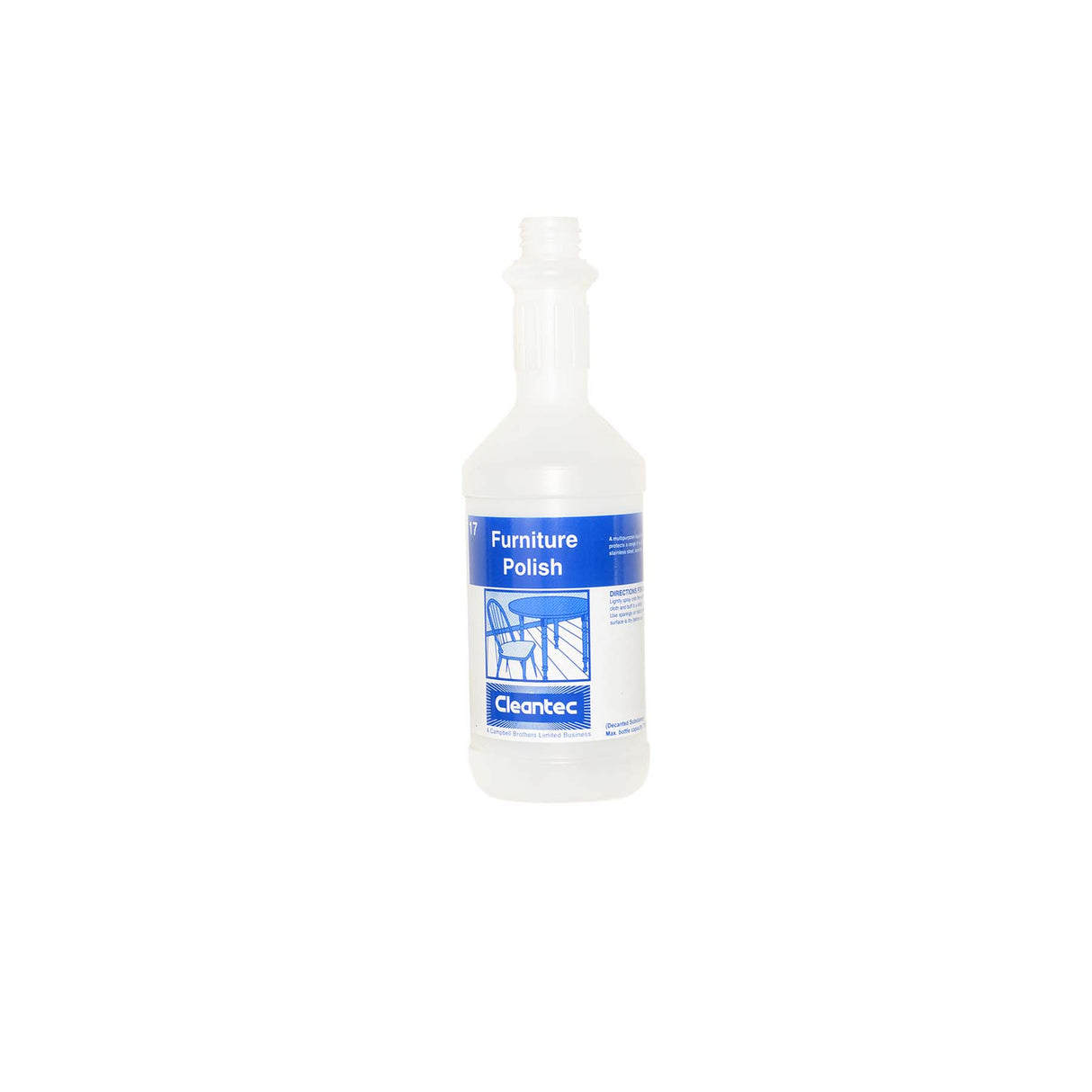 ECOLAB CLEANTEC EMPTY 750ML FURNITURE POLISH