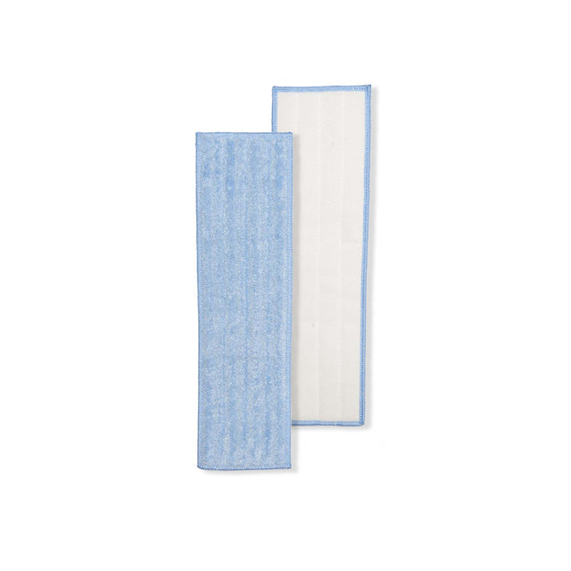 CLEANTECH SUPA MICROFIBRE FLAT MOP SLEEVE BLUE 60CM WET/DRY