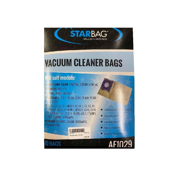 AF1029S - WINDSOR XP3 - DISPOSABLE SYNTHETIC BAG 10 PACK