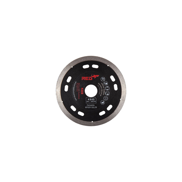 KGS RED K840 - 125MM BORE 22.23