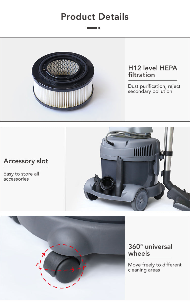 CLEANTECH DRONE VAC 15L Silent