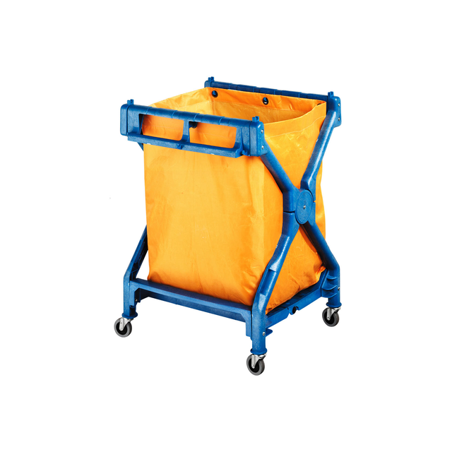 OATES PLASTIC SCISSOR TROLLEY COMPLETE WITH BAG