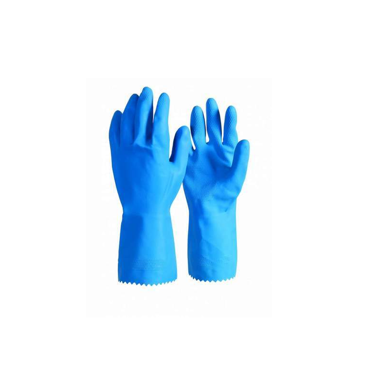 BASTION GLOVES RUBBER SMALL - SIZE 7-7.5 BLUE