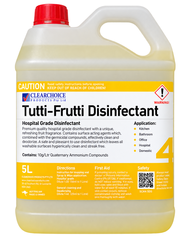 CT TUTTI FRUTTI DISINFECTANT 5L
