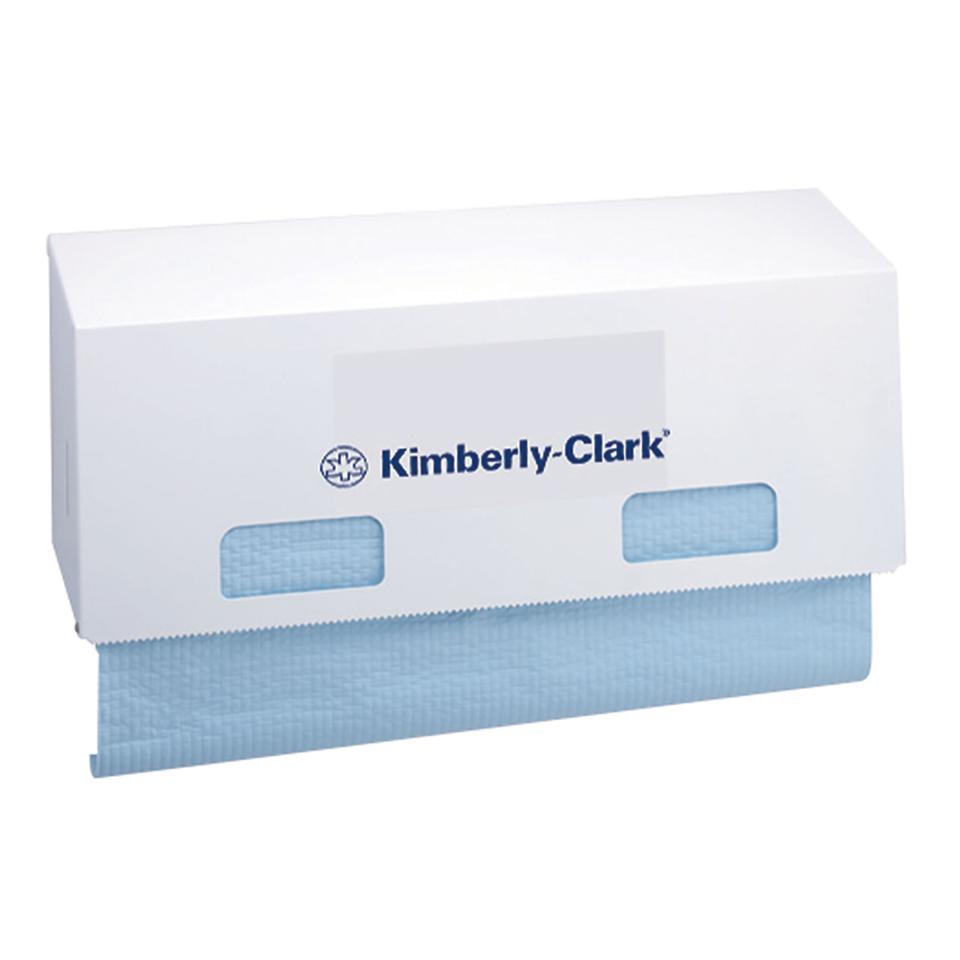 4917 KIMBERLEY CLARK WYPALL WHITE ENAMEL DISPENSER