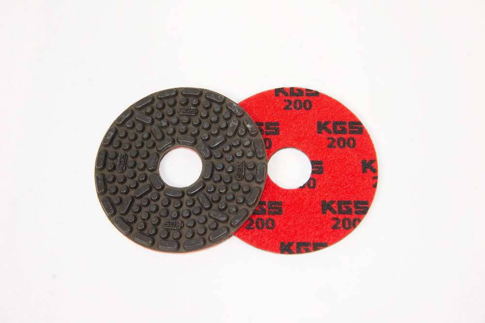 KGS SPEEDLINE PRONTO DISC - 100MM - RED 200 GRIT