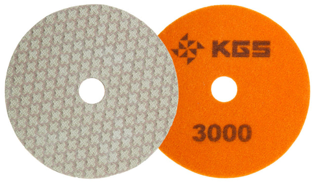 KGS SWIFLEX XX DISC - 125MM - ORANGE 3000 GRIT