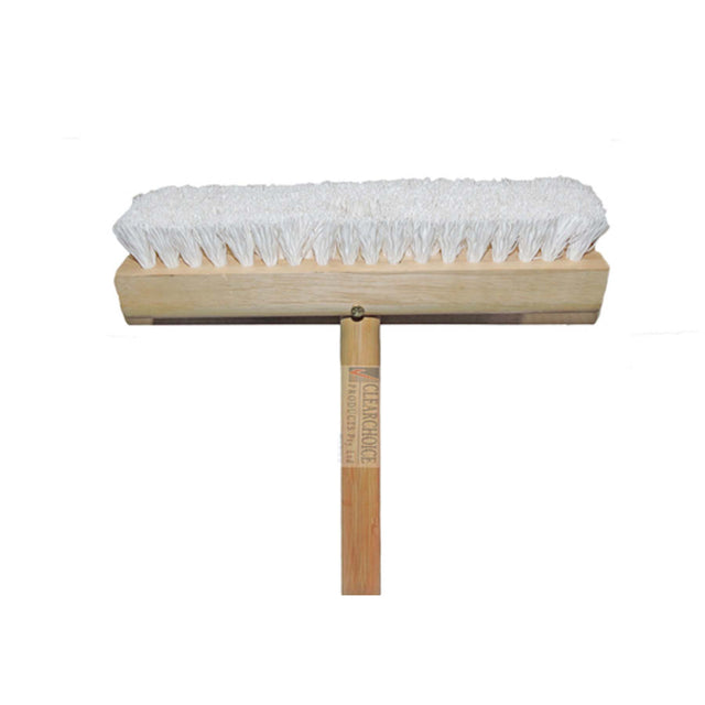 BRUSH DECK SCRUB & HANDLE HARD WOOD