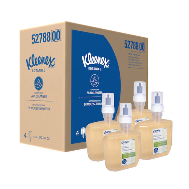 78924 KLEENEX BOTANICS FOAM HAND SOAP 1200ML CARTRIDGE 2 CARTRIDGES / CASE (formerly 52788)