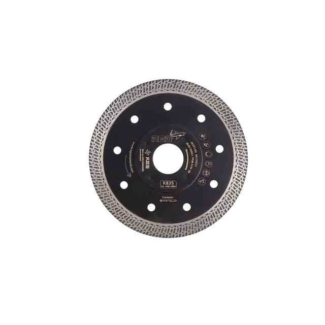 KGS RED K835 - 115MM BORE 22.23