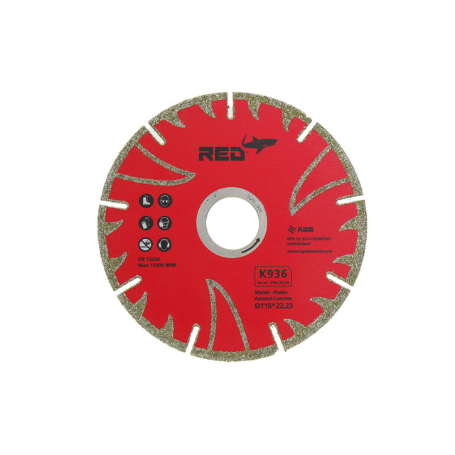 KGS RED K936 115MM
