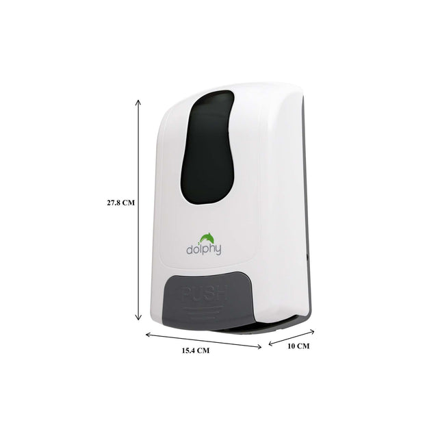 DOLPHY 手动肥皂/消毒剂分配器 1000ML 白色