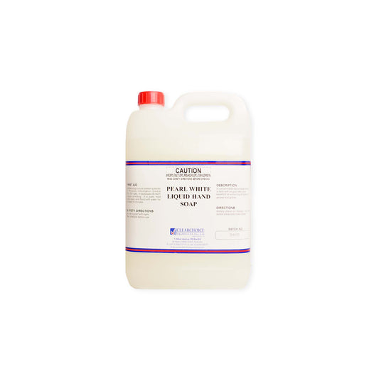 CLEARCHOICE JABÓN DE MANOS LIQUIDO BLANCO PERLA 5L