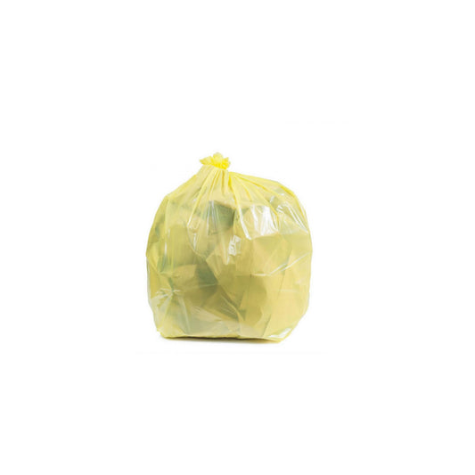 Bolsa de basura 120L AMARILLA 250C 950X1100