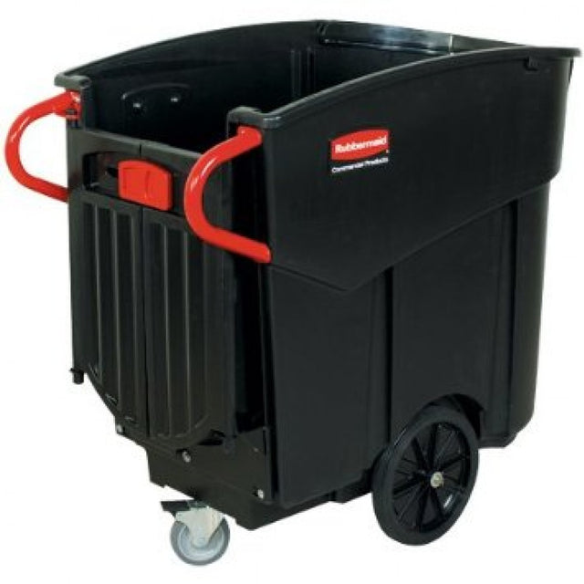 RUBBERMAID MEGA BRUTE MOBILE WASTE TROLLEY OPEN BACK