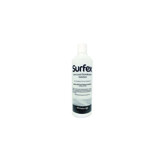 WHITELEY SURFEX LABELLED EMPTY BOTTLE  500ML
