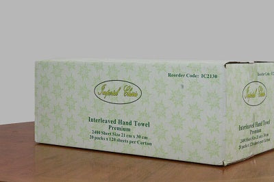 IC2130 - 交叉手巾 120S 21CM X 30CM 20PK 1PLY