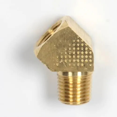 BRASS ELBOW 1/4"NPT 45 DEG STREET ELL