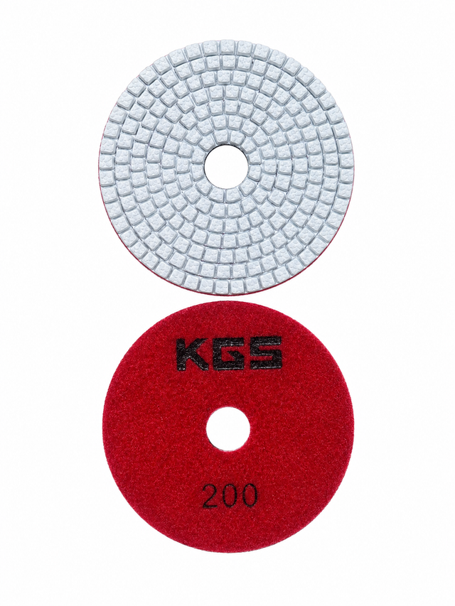 KGS SPEEDLINE WHITE 100MM GRIT 200 (RED)