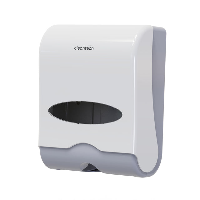 CLEANTECH DISPENSER HAND TOWEL PAPER N/Z FOLD SLIMLINE #603