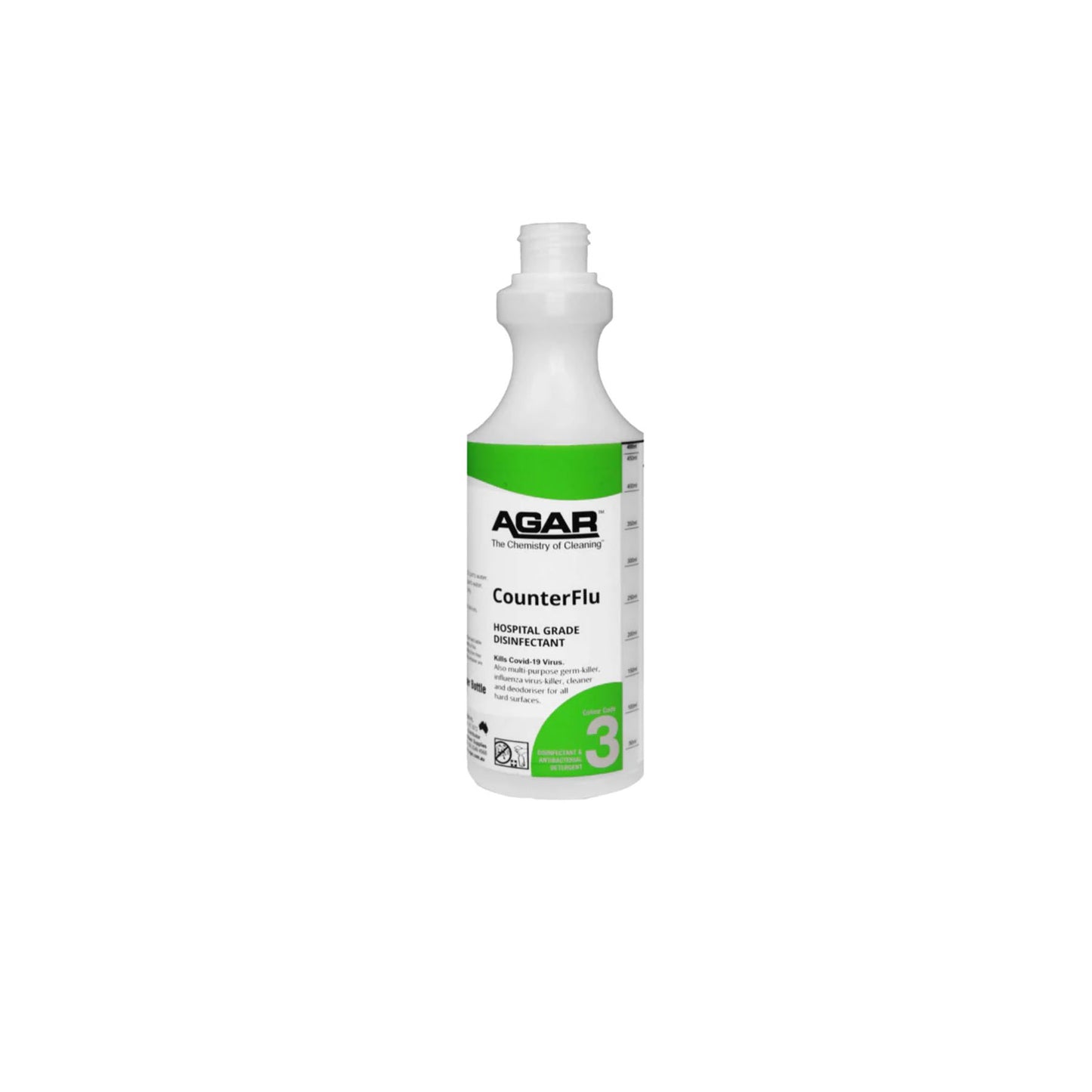 AGAR SPRAY BOTELLA 500ML CÓDIGO 3 - CONTRA LA GRIPE