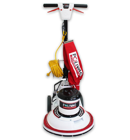 POLIVAC PV25 GEN II SUCTION POLISHER WITH BASSINE BRUSH