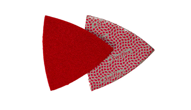 KGS TRIANGLE SWIFLEX QS QRS RED GRIT 200 80MM