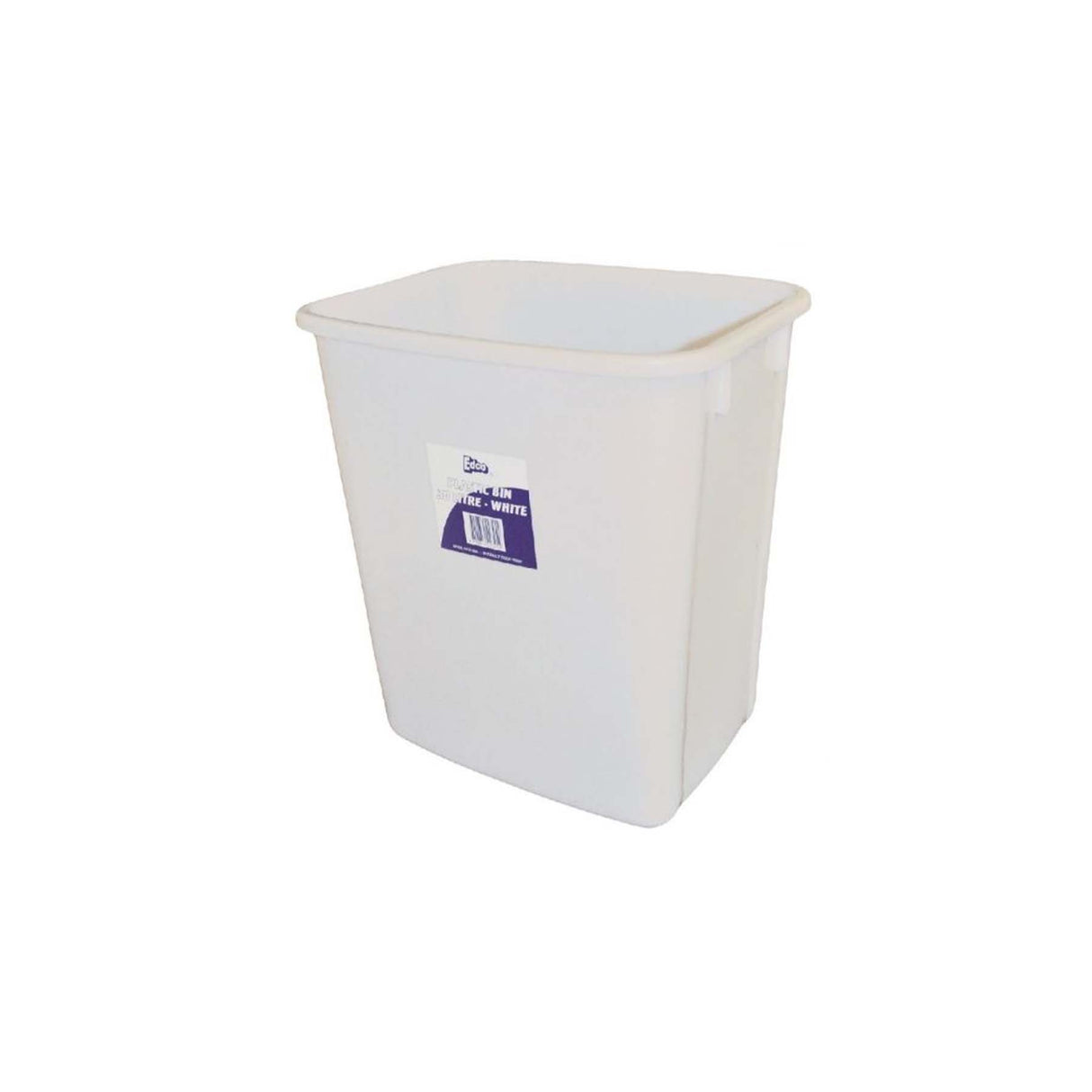 BIN PLASTIC 30L - WHITE
