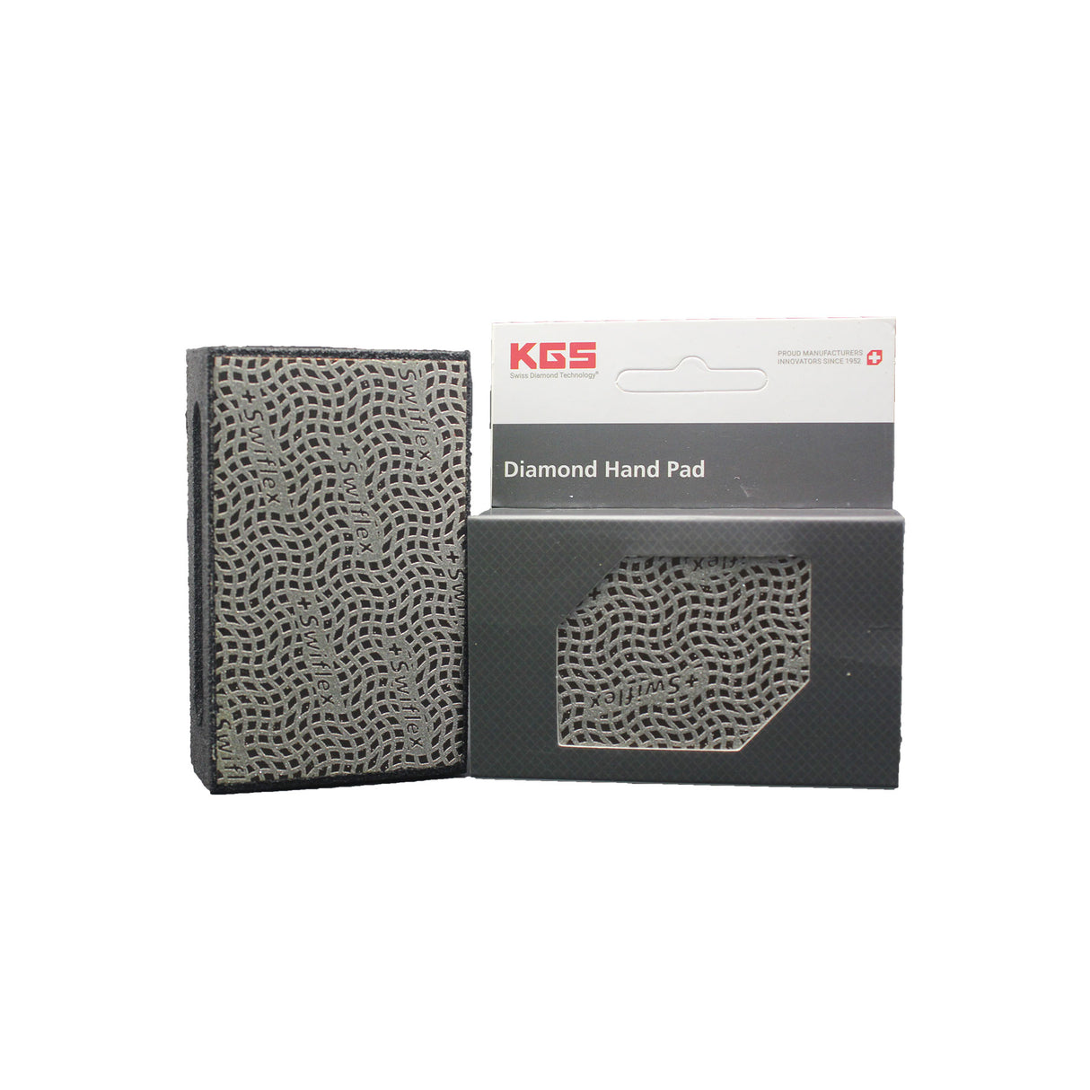 KGS SWIFLEX QS HAND PAD 120 GRIT BLACK