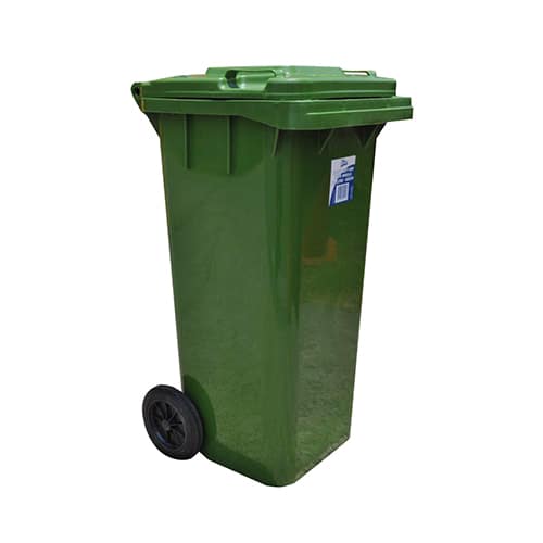 WHEELIE BIN 120L - GREEN