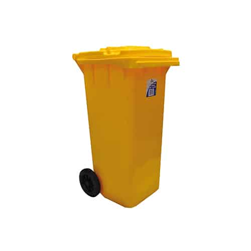 WHEELIE BIN 120L - YELLOW