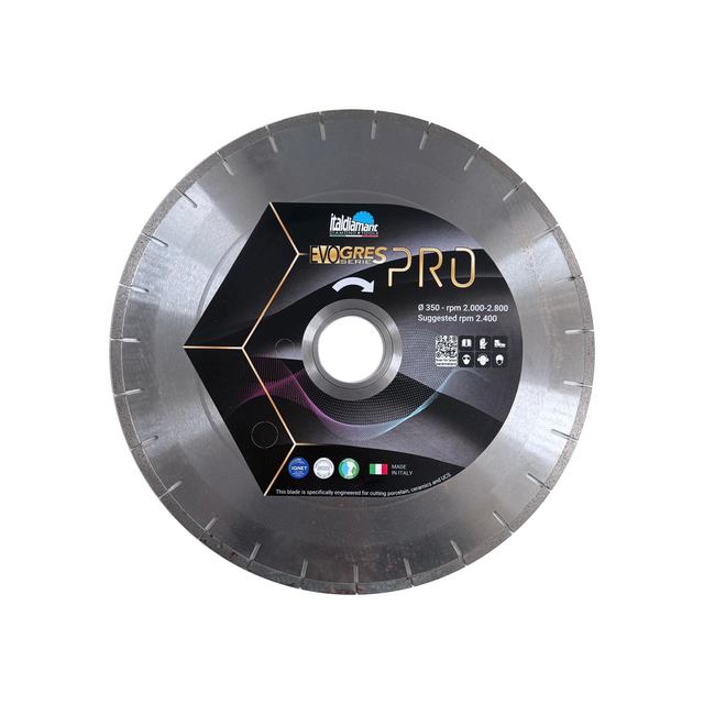 ITALDIAMANT SAW BLADE EVOGRES PRO 350MM BORE 60MM
