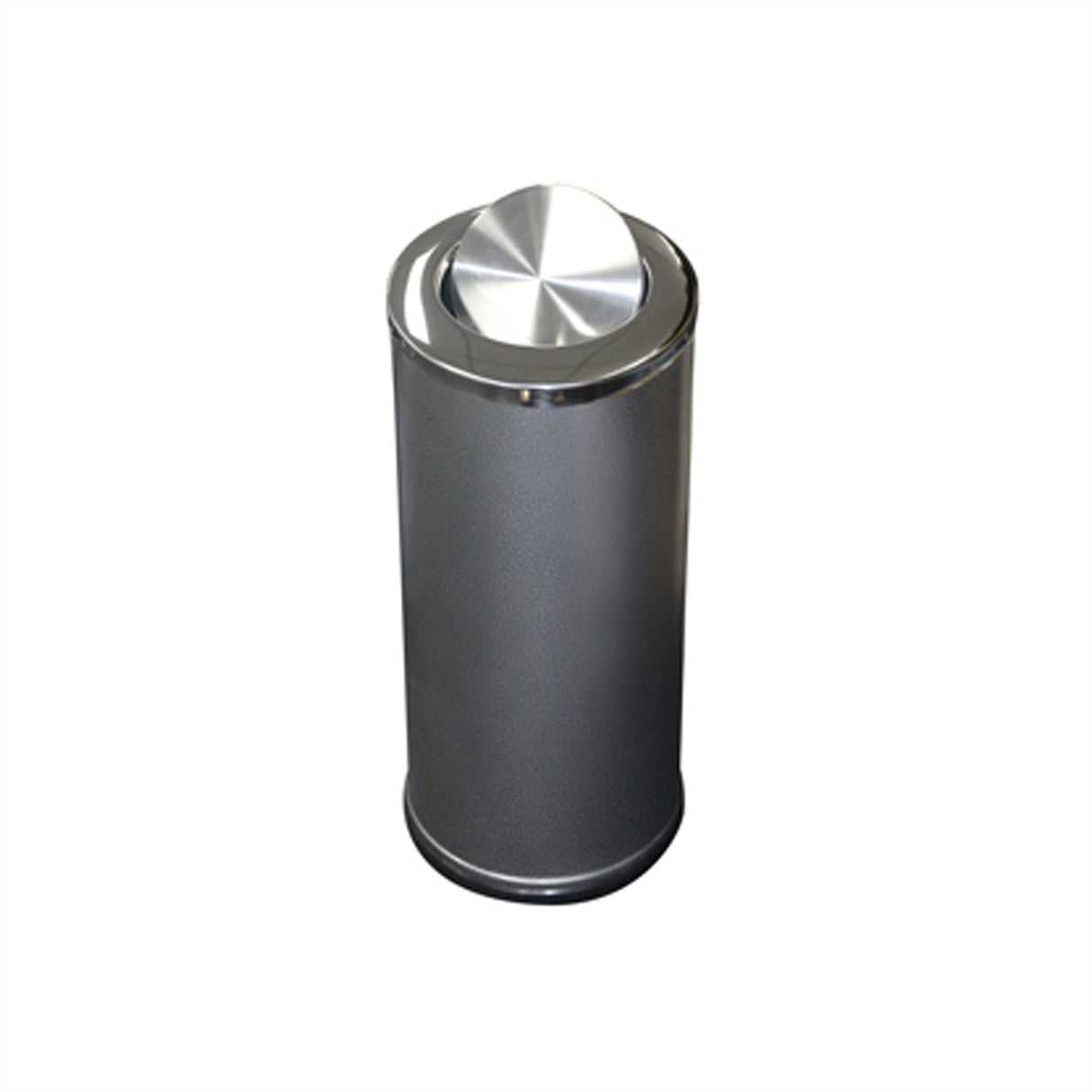 BIN STAINLESS STEEL 62L SWING TOP HAMMERTONE