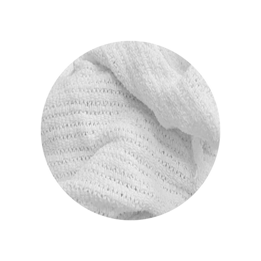 RAGS WHITE BLANKET 10KG