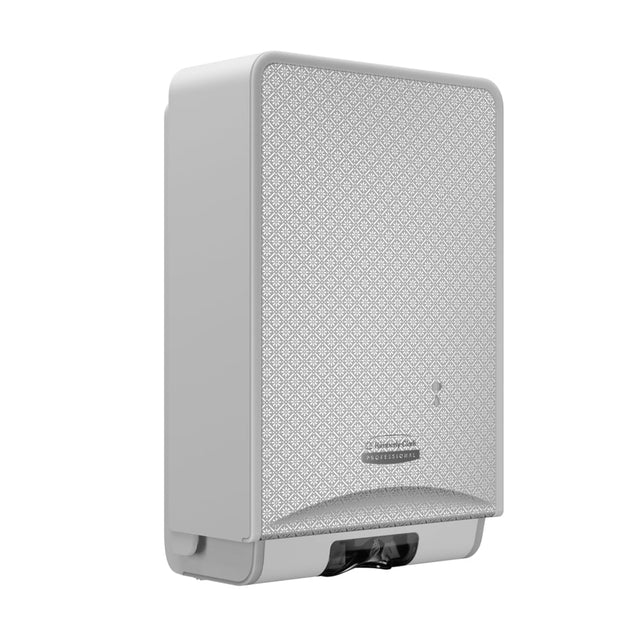 53694 KIMBERLEY CLARK KCP ICON AUTOMATIC SOAP AND SANITISER DISPENSER, WITH SILVER MOSAIC DESIGN FACEPLATE; 1 DISPENSER AND FACEPLATE PER CASE COMPATIBLE WITH 52788 & 6493